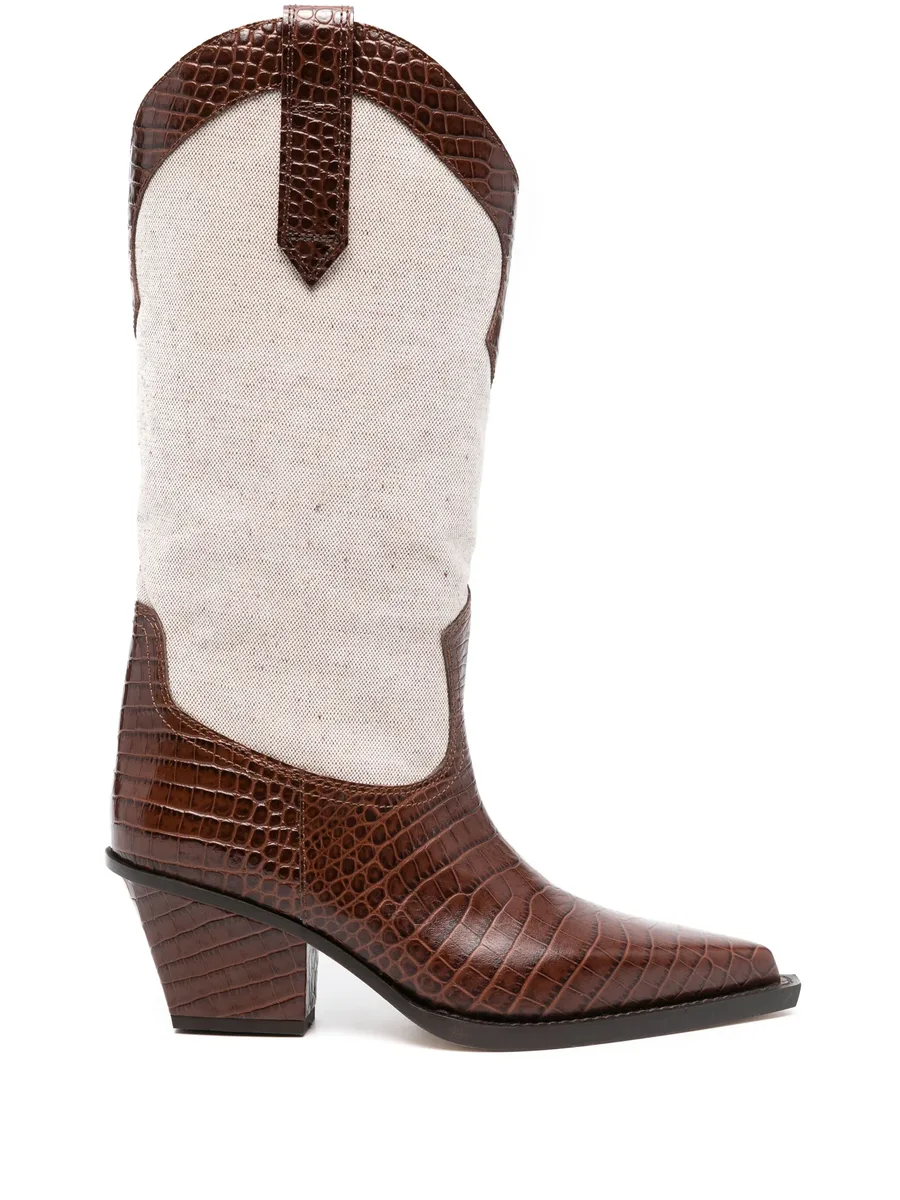 Rosario 60mm two-tone boots 2