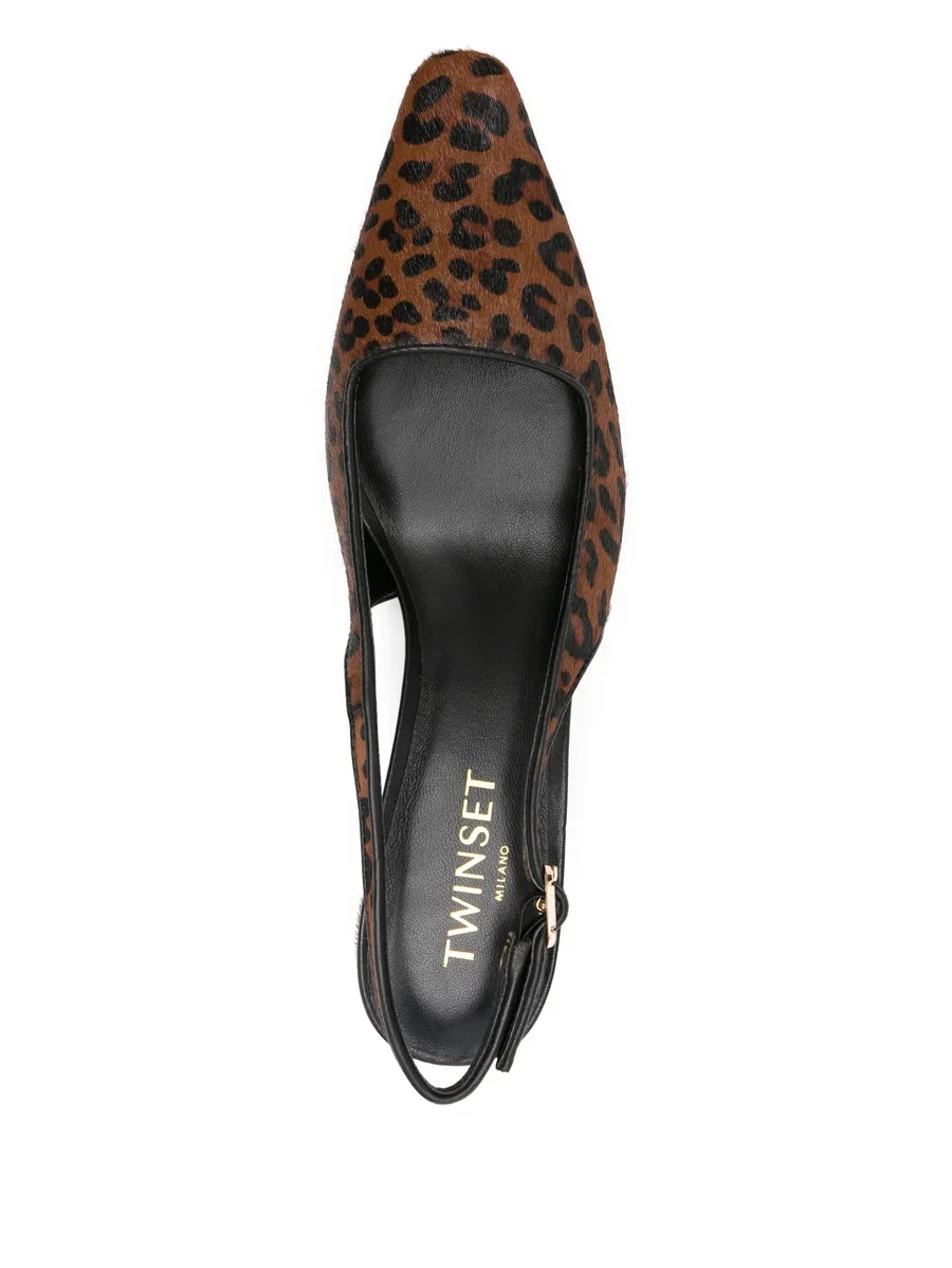 70mm slingback leopard pumps 10