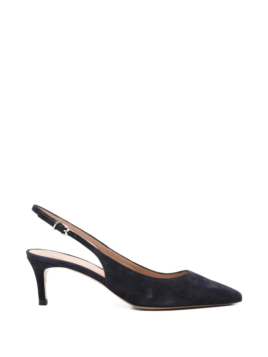 slingback suede pumps 1