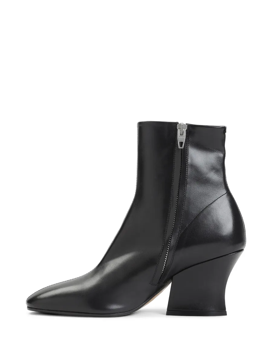 block-heel leather ankle boots 5