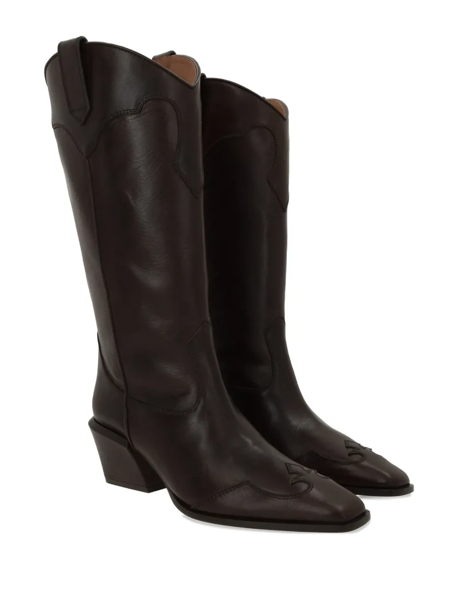 50mm Bettina square-toe boots 3