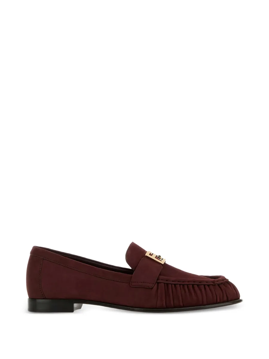 FF Baguette suede loafers 1