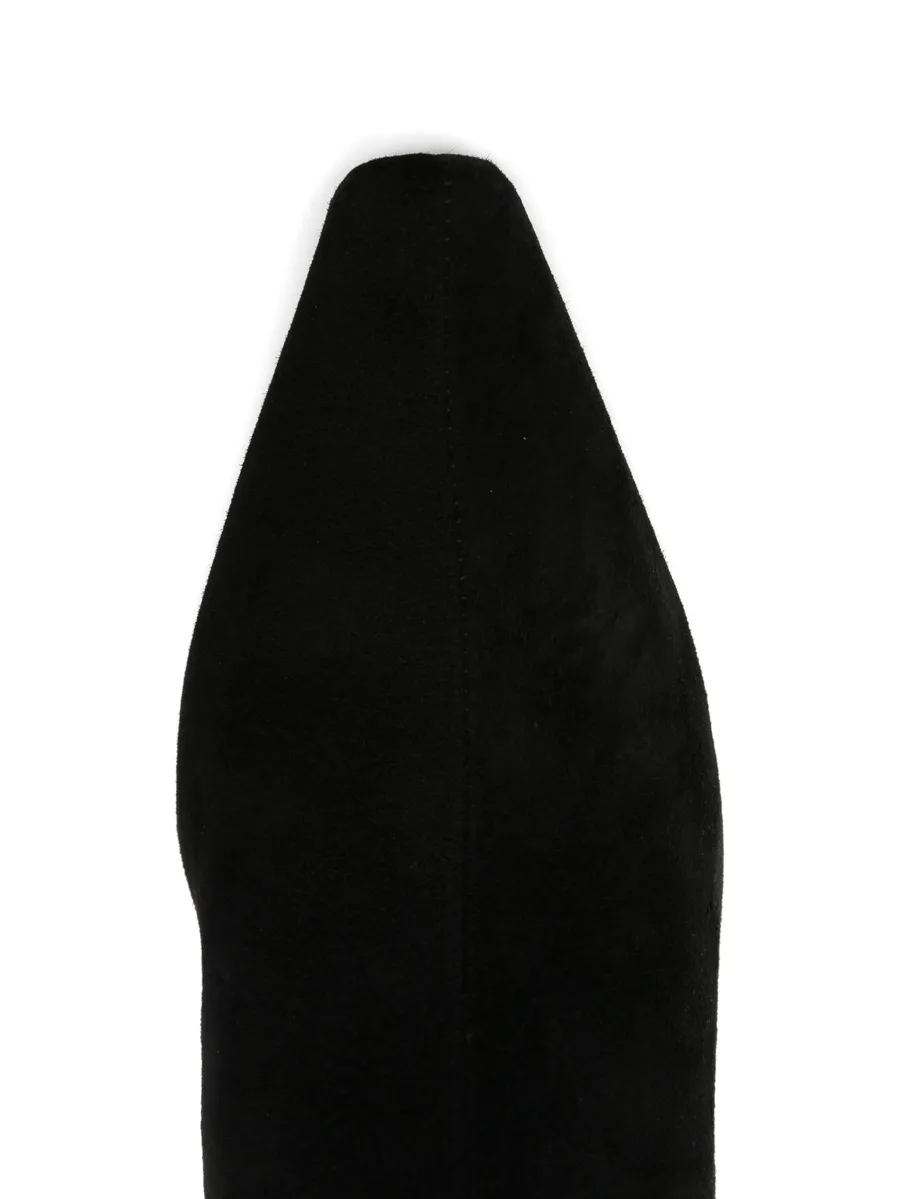 pointed-toe ankle boots 10
