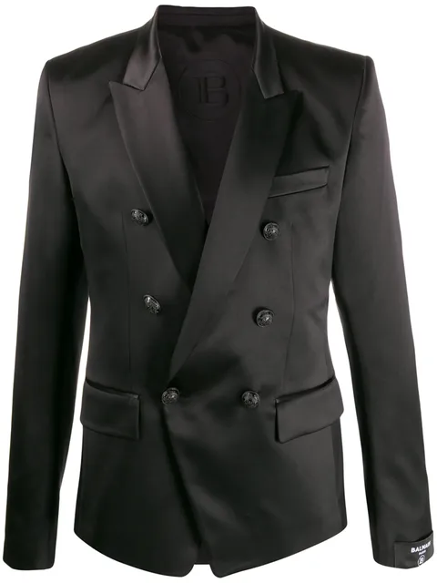 double-breasted blazer