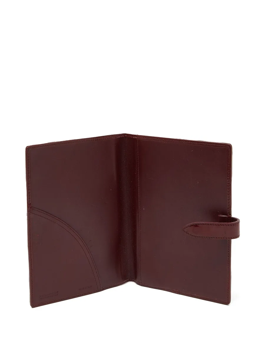 Heart Nova Check leather agenda cover 7
