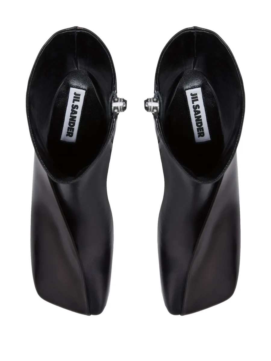 square-toe ankle boots 11