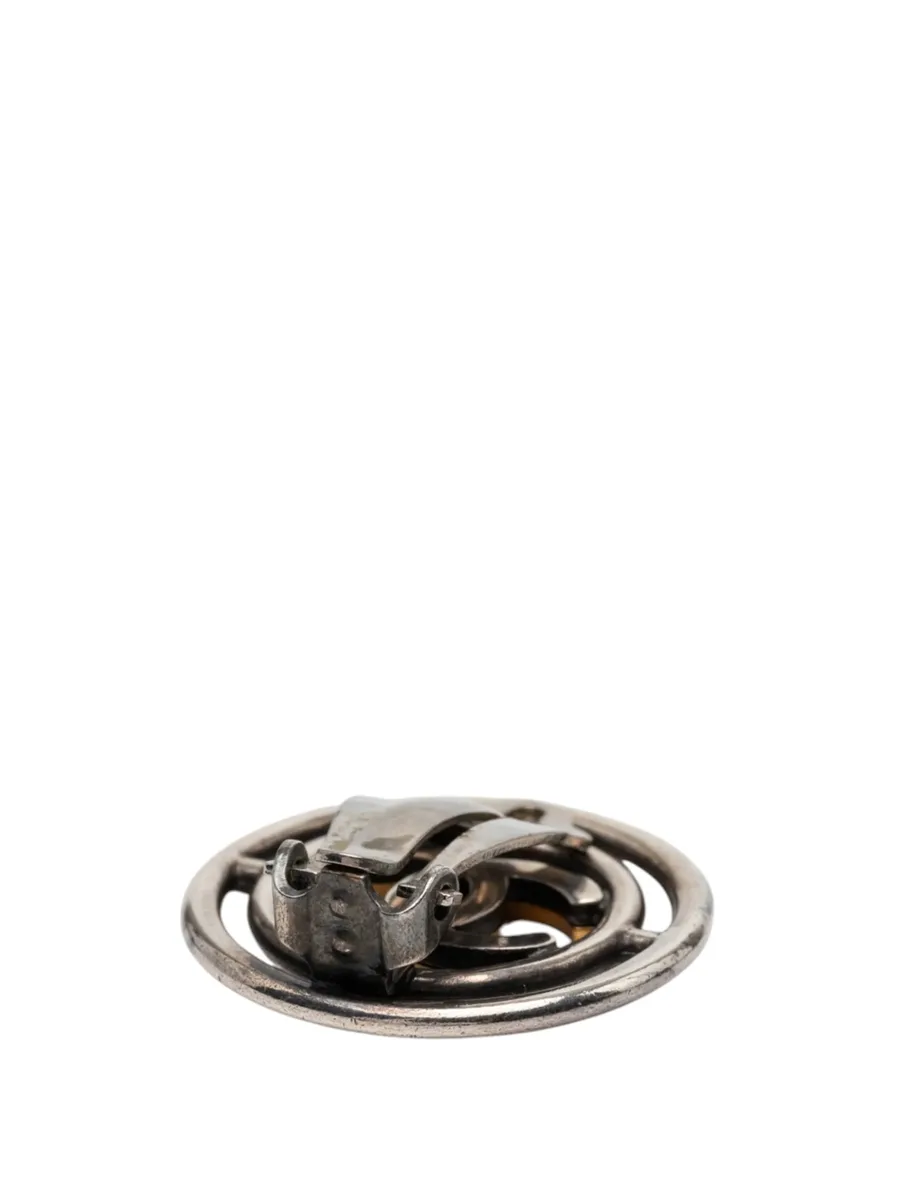 серьги CC Brass Round Wheel Clip On Earrings (1996 год) 6