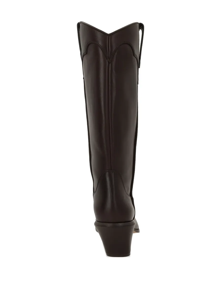 50mm Bettina square-toe boots 6