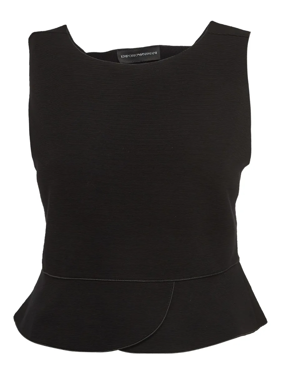 open-back peplum top 1