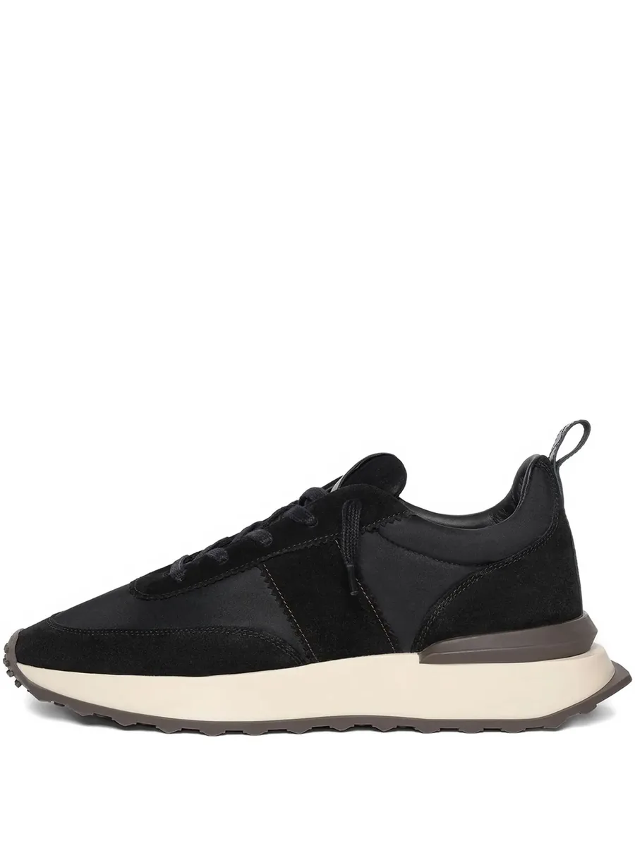 Monaco - suede and nylon runner - cream 2
