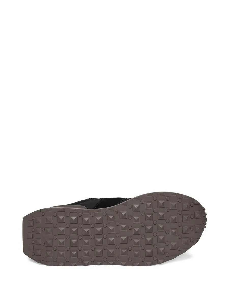 Monaco - suede and nylon runner - cream 4