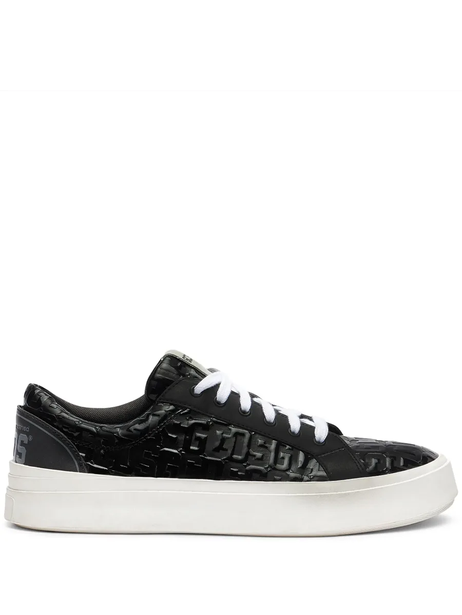 patent-monogram sneakers 1