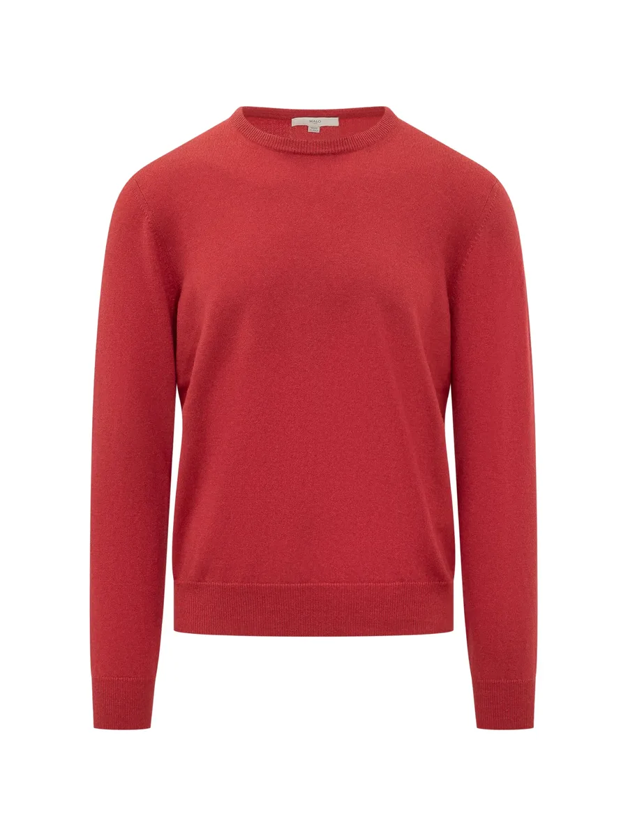 crew-neck cashmere sweater 1