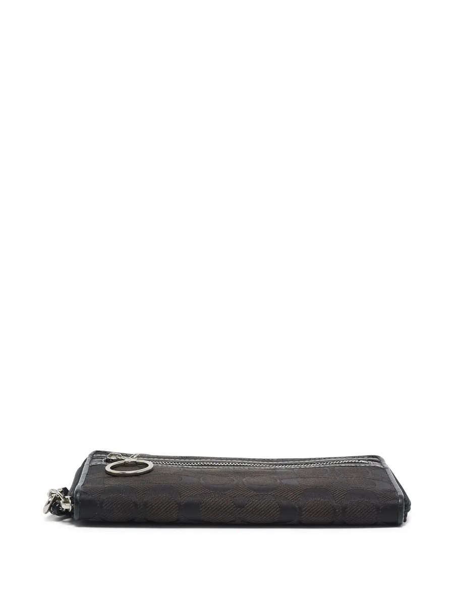 logo-printed zip-around wallet 5
