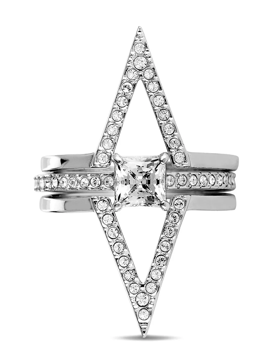platinum Funk ring set 1