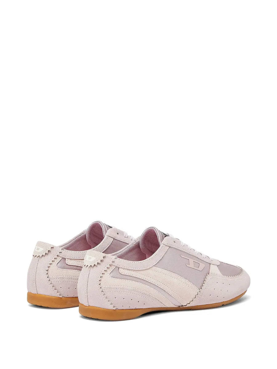 D-Mile-Flat sneakers with suede overlays 7