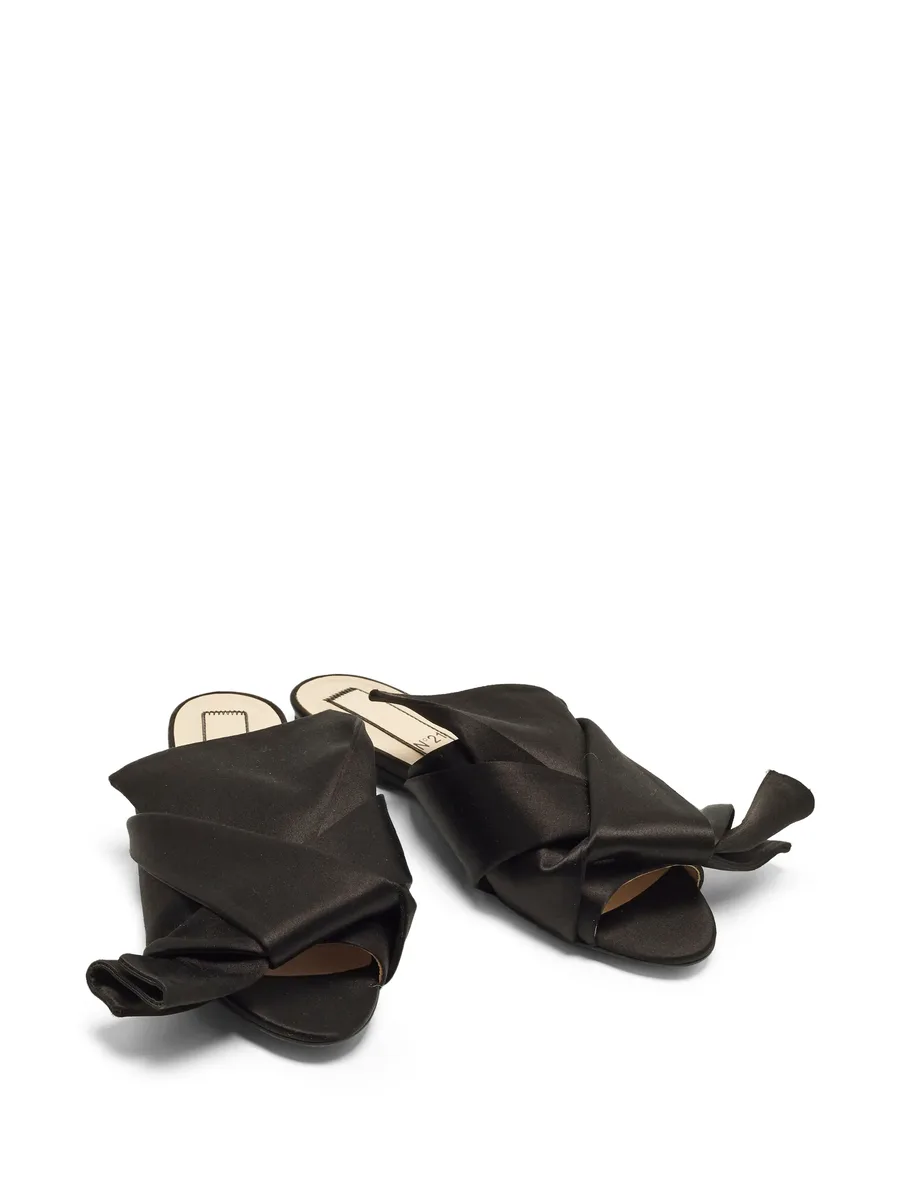knot-detail flat sandals 7