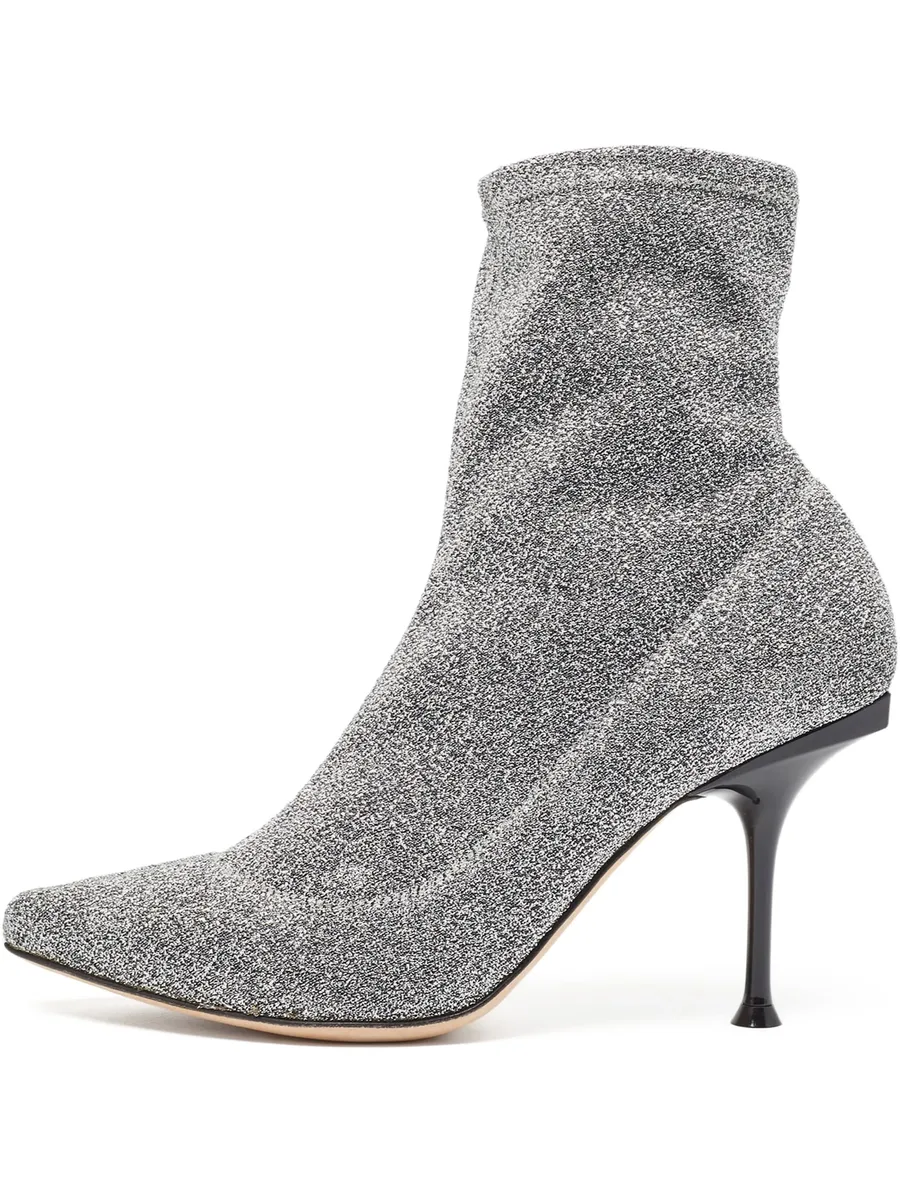 90mm embellished ankle boots 1