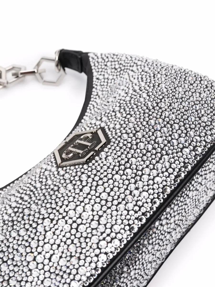 crystal-embellished shoulder bag 7