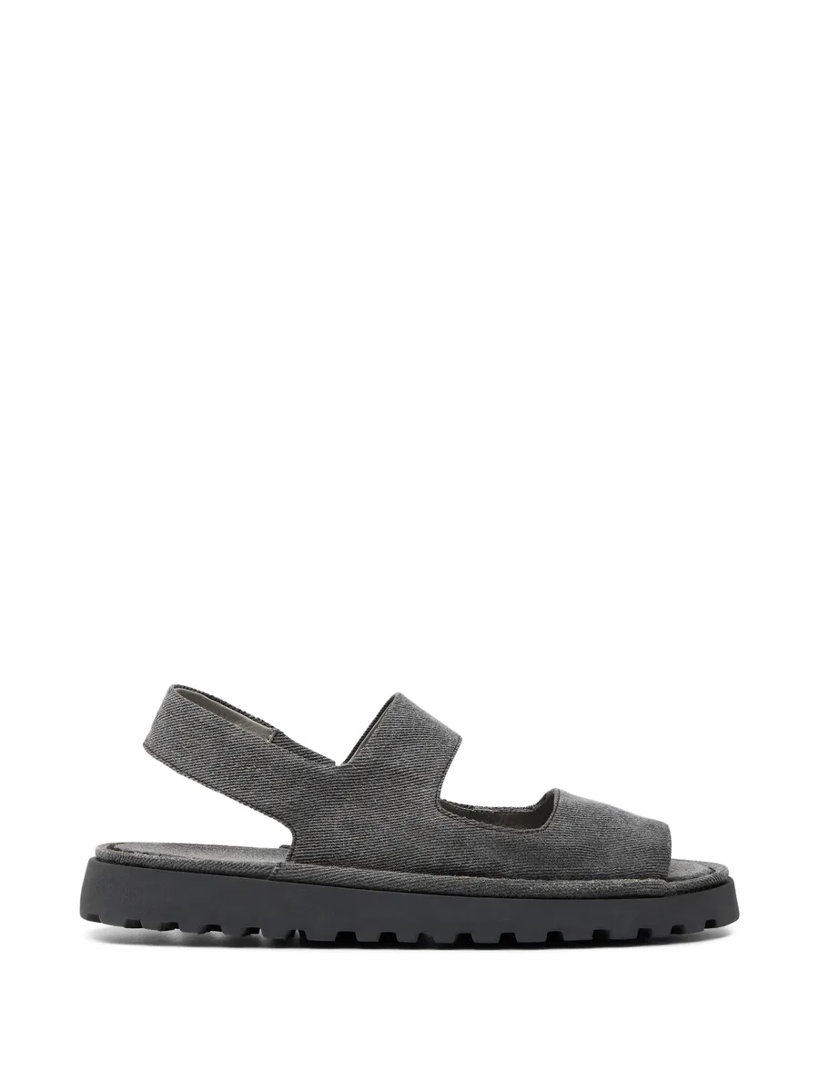 Sanpomice denim slingback sandals 1