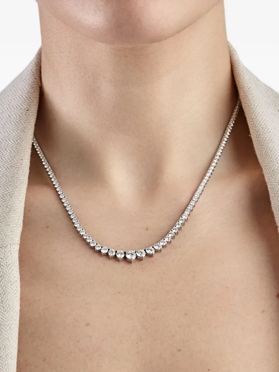 diamond tennis necklace 3
