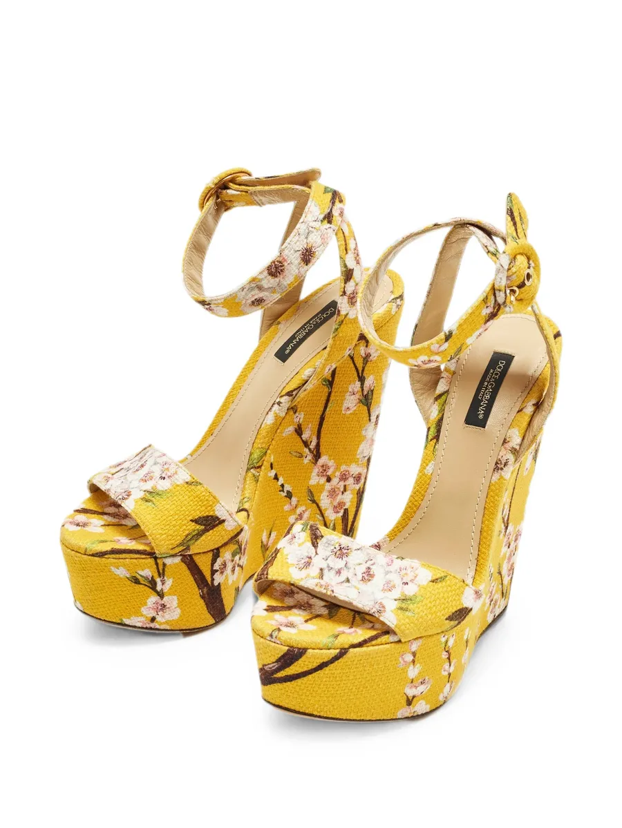floral-print sandals 3