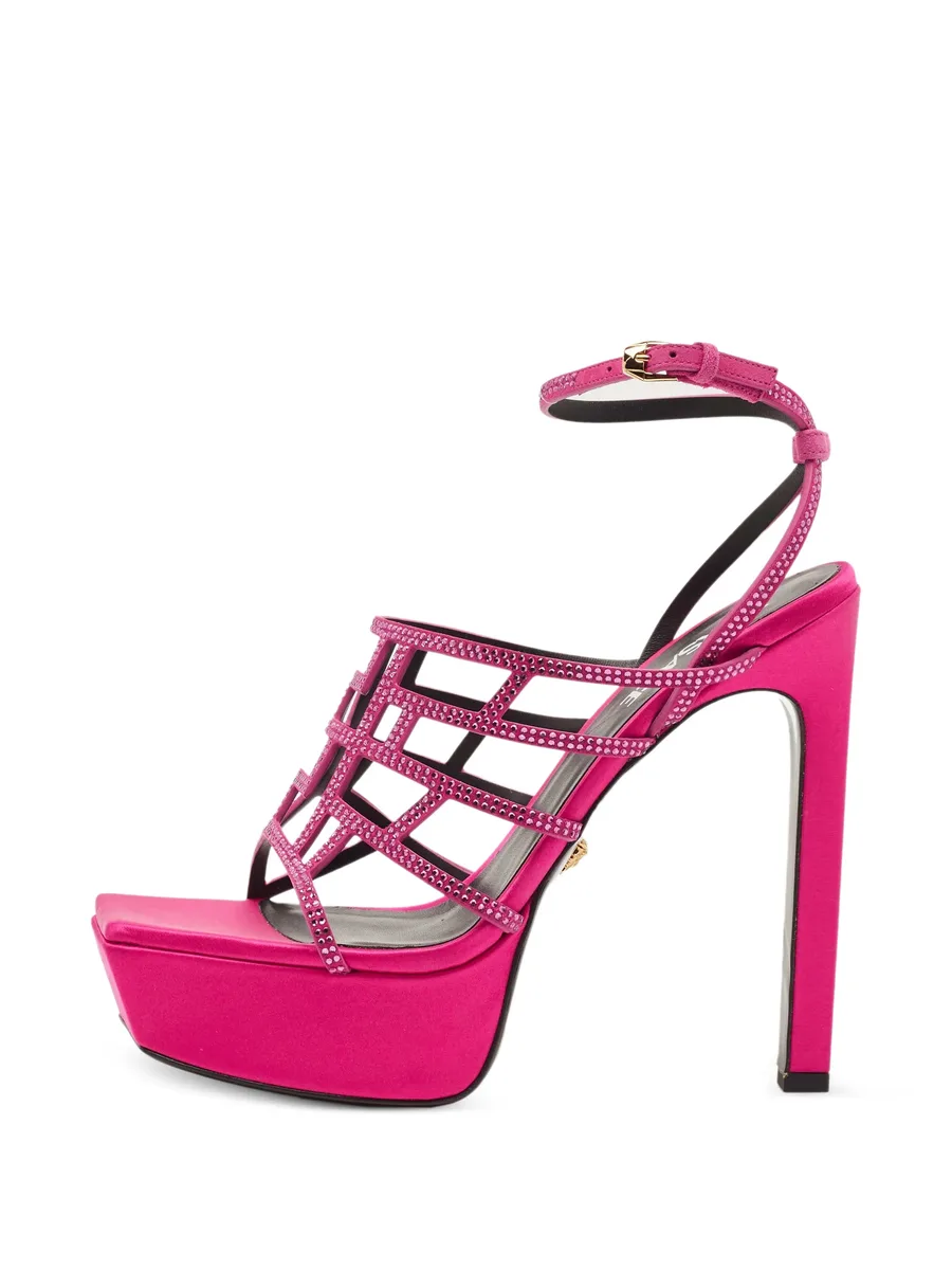 crystal-embellished platform sandals 1