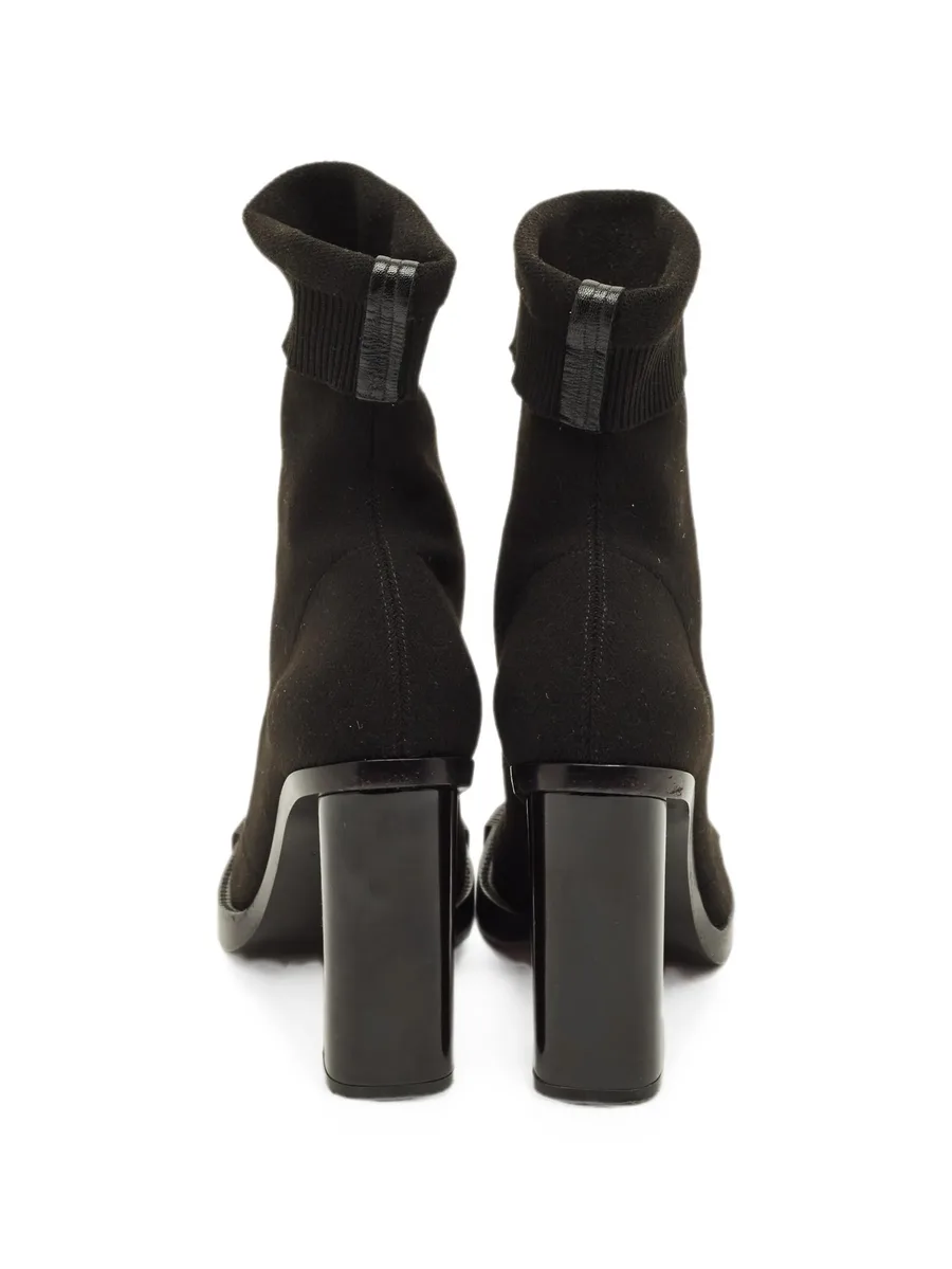 stretch-fabric ankle boots 10