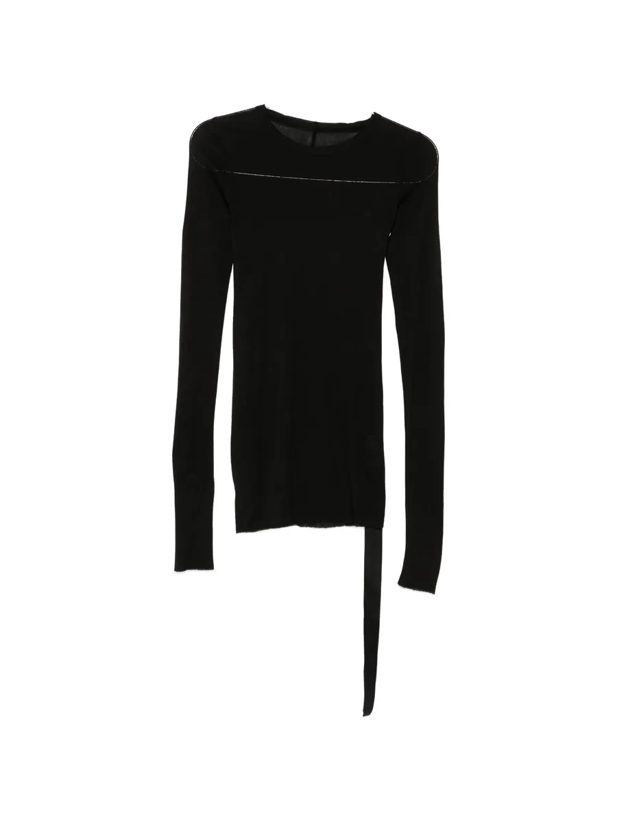 ruched long-sleeve top 1
