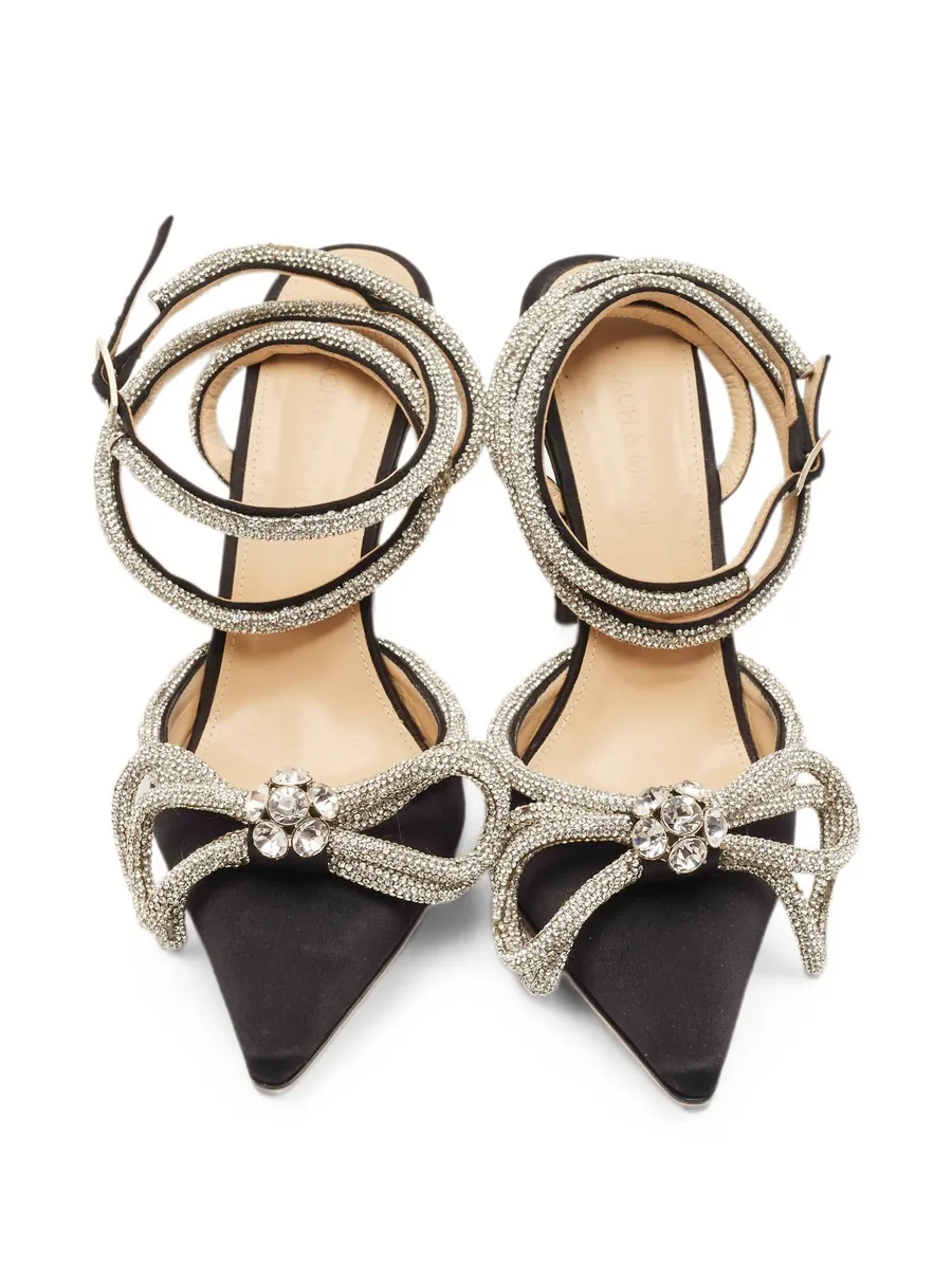 Double Bow crystal-embellished pumps 5