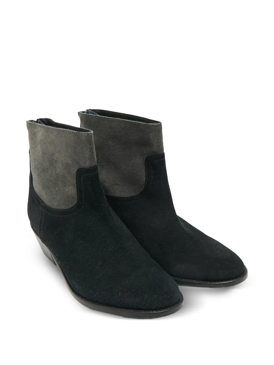 Teddy suede ankle boots 6