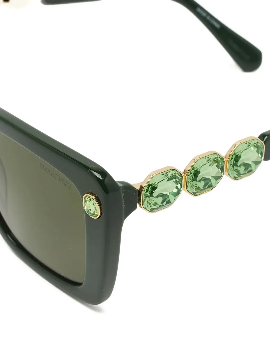 crystal-embellished square sunglasses 5