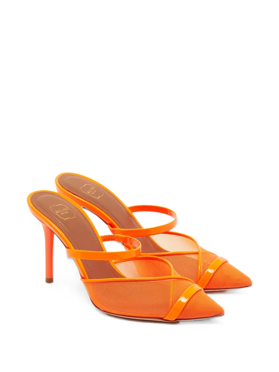 Clio leather mules 10