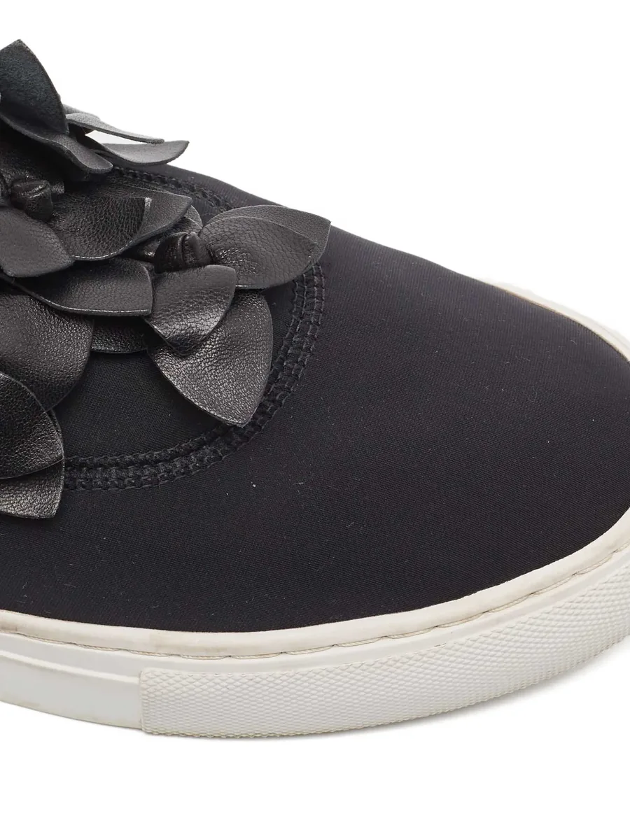 Blossom flower leather sneakers 10