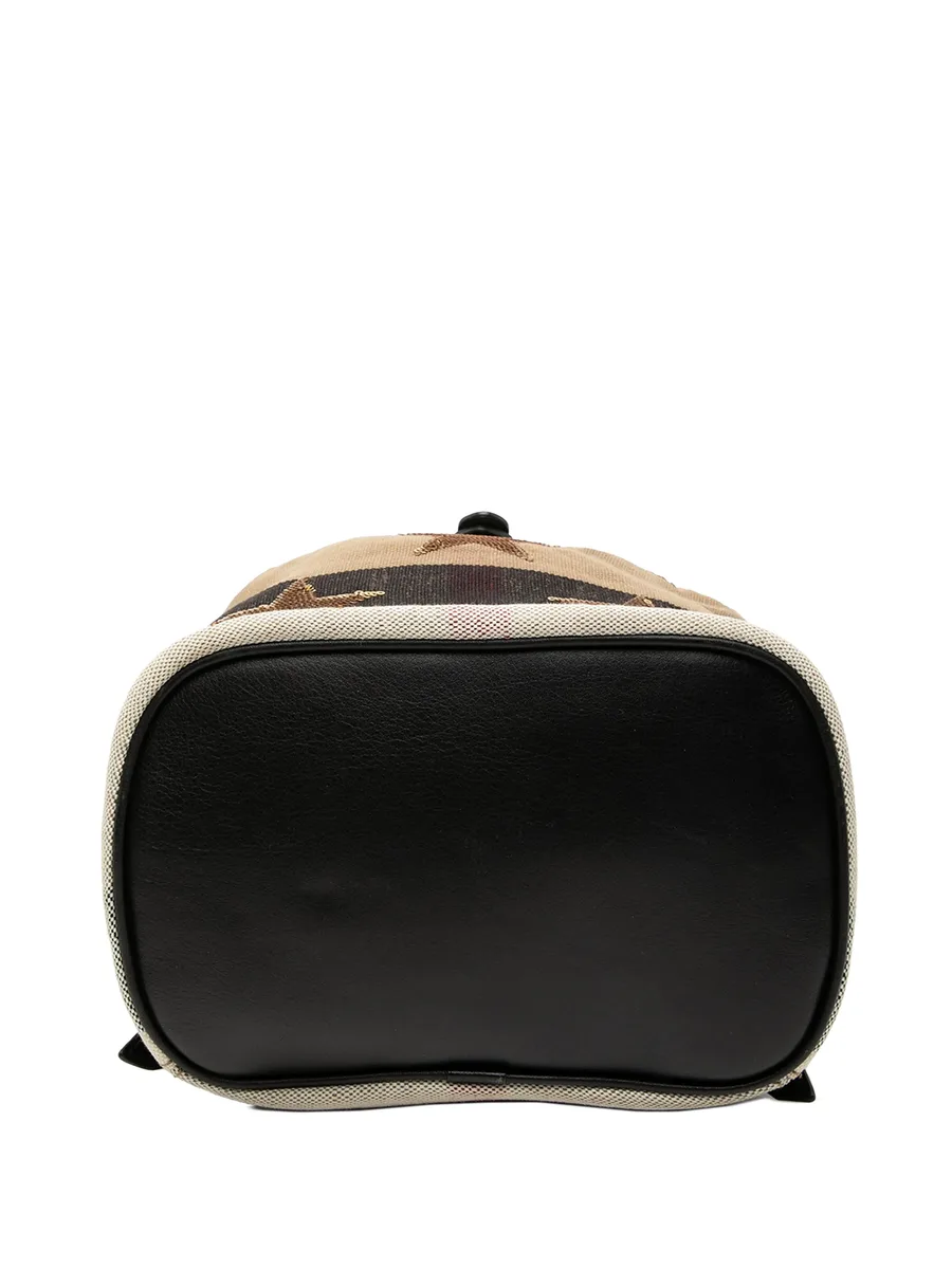 2000-2017 Mega Check Canvas Star Sequin backpack 7