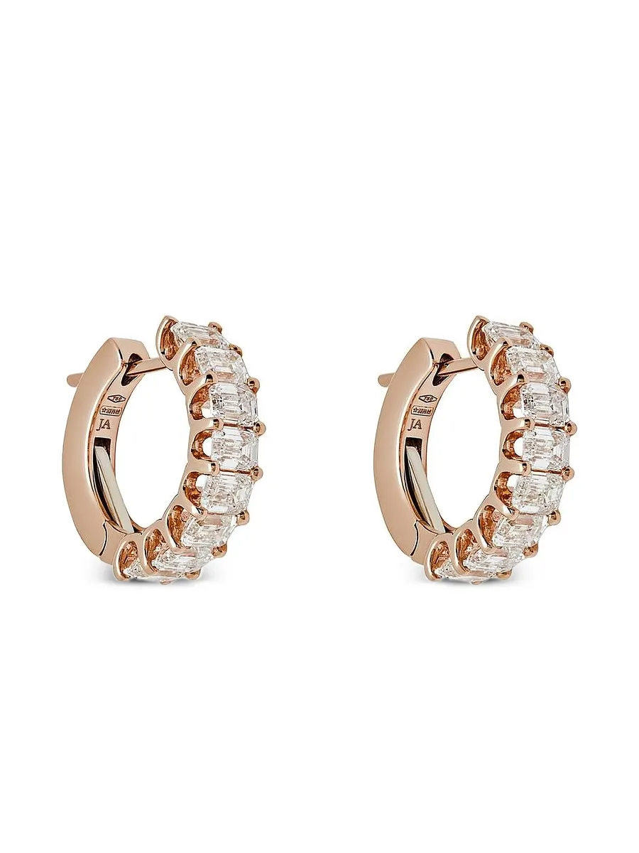 diamond hoop earrings 1
