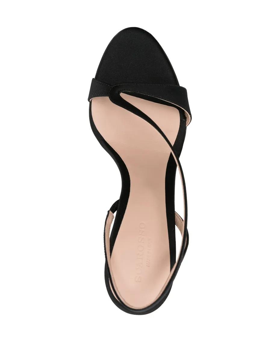 Paula 85mm satin sandals 8