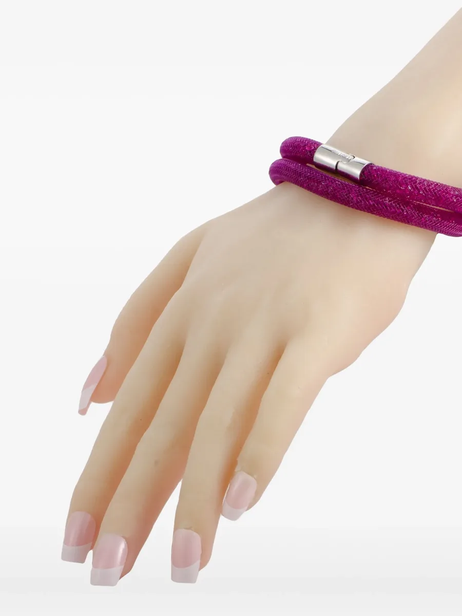 14K white gold Stardust crystal bracelet 3