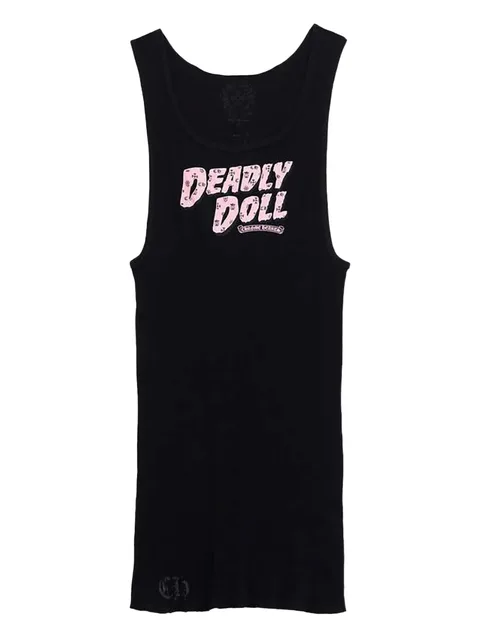 топ deadly doll без рукавов