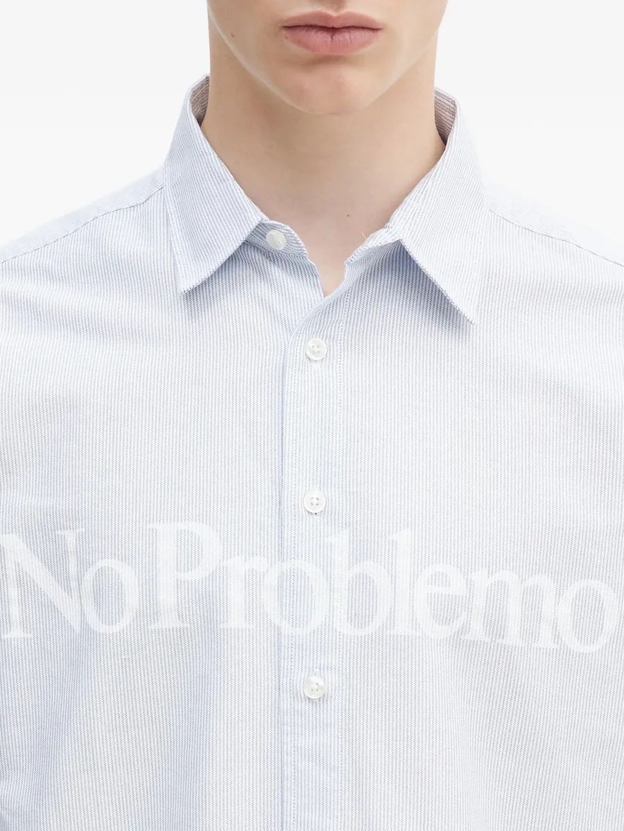 stripe-pattern shirt 10