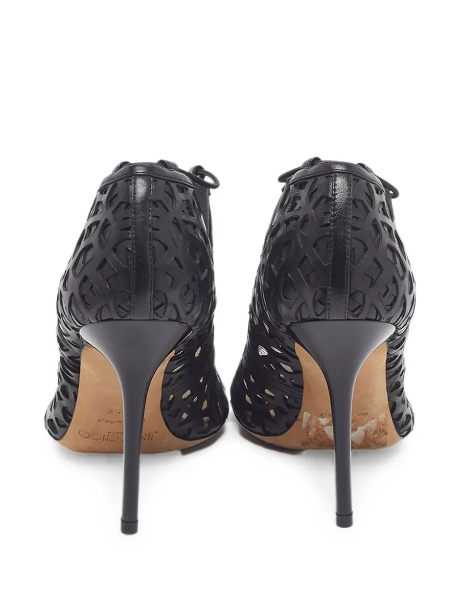 Kalipso laser-cutout ankle boots 6