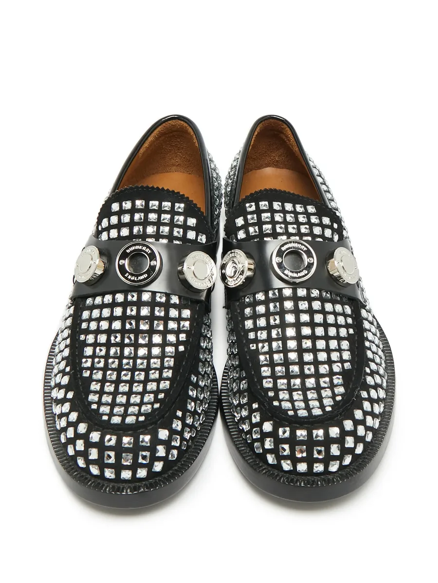Broadbrook crystal-embellished loafers 4