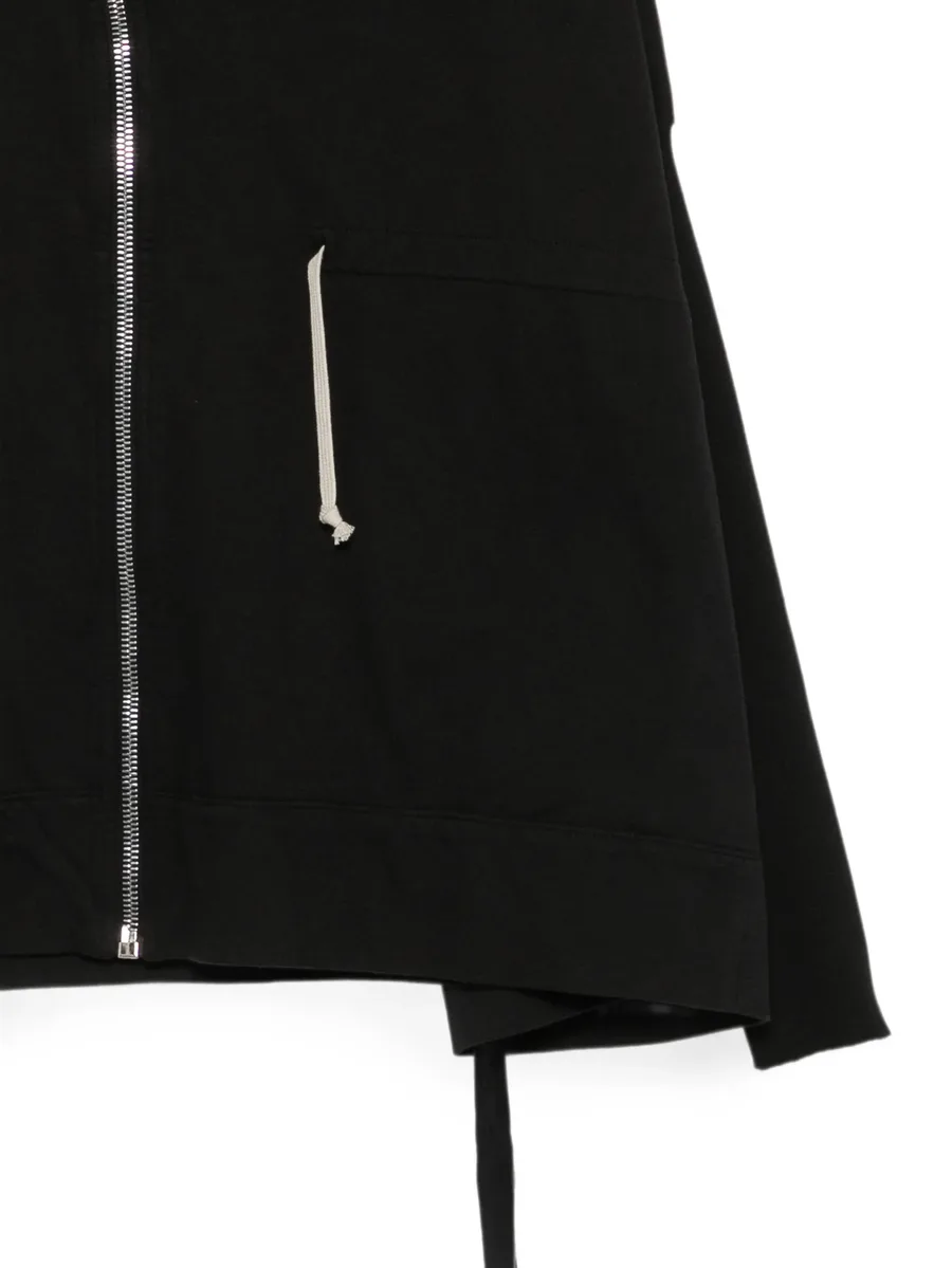 asymmetric-zip funnel-neck sweatshirt 3