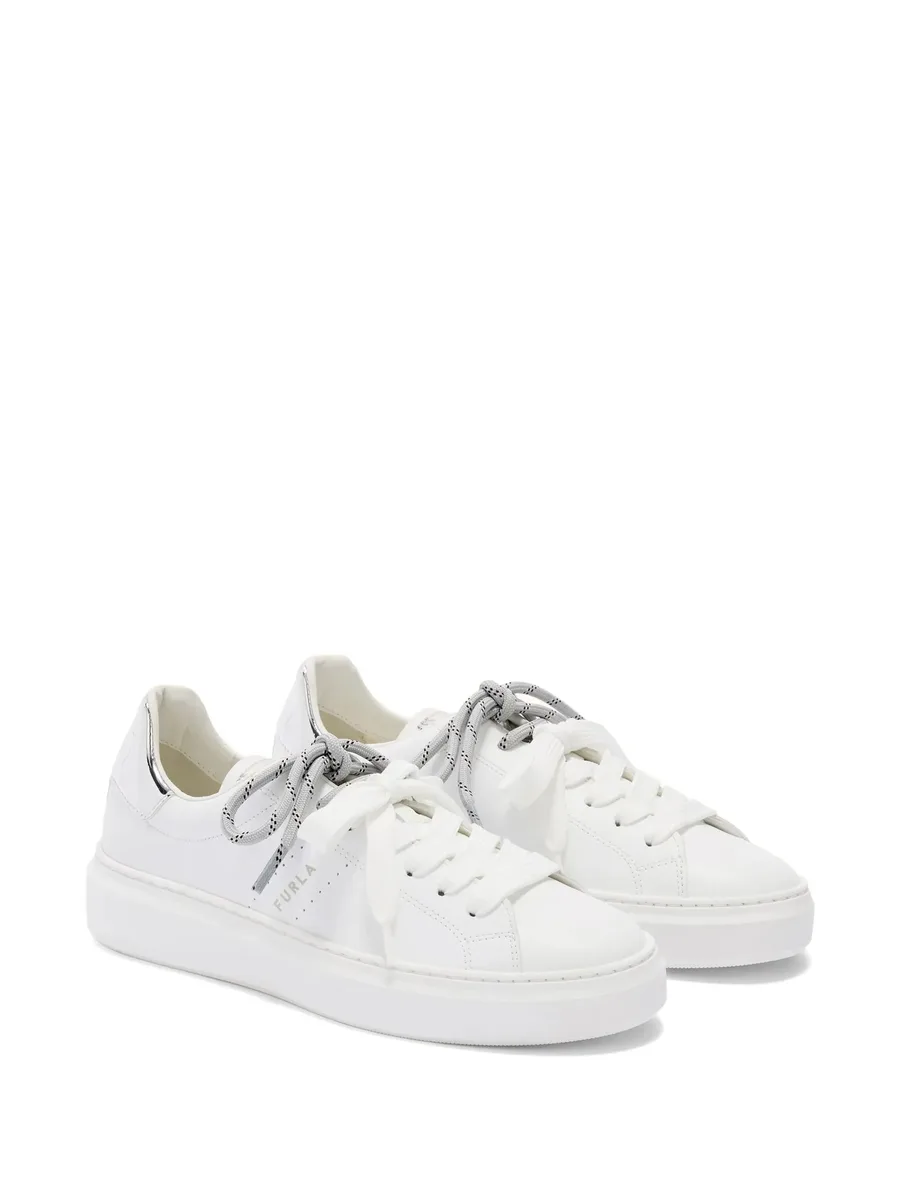 Hype silver-tone detail sneakers 3