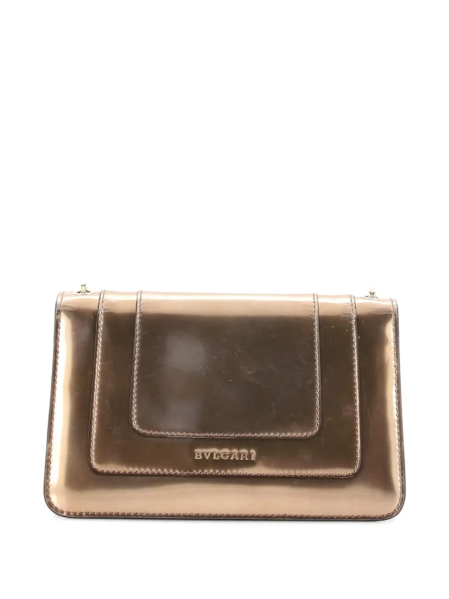 маленькая сумка на плечо Serpenti Forever Metallic 3