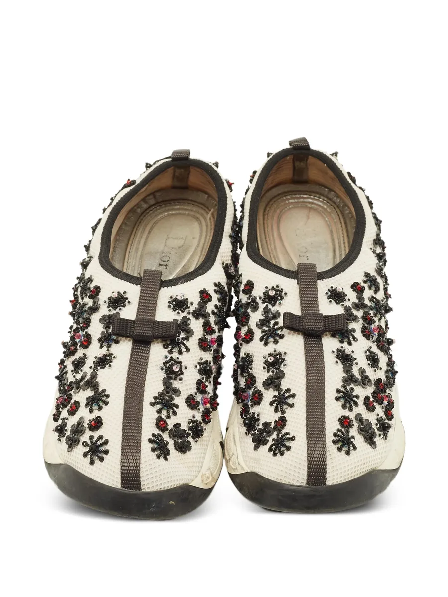 Fusion embellished slip-on sneakers 7