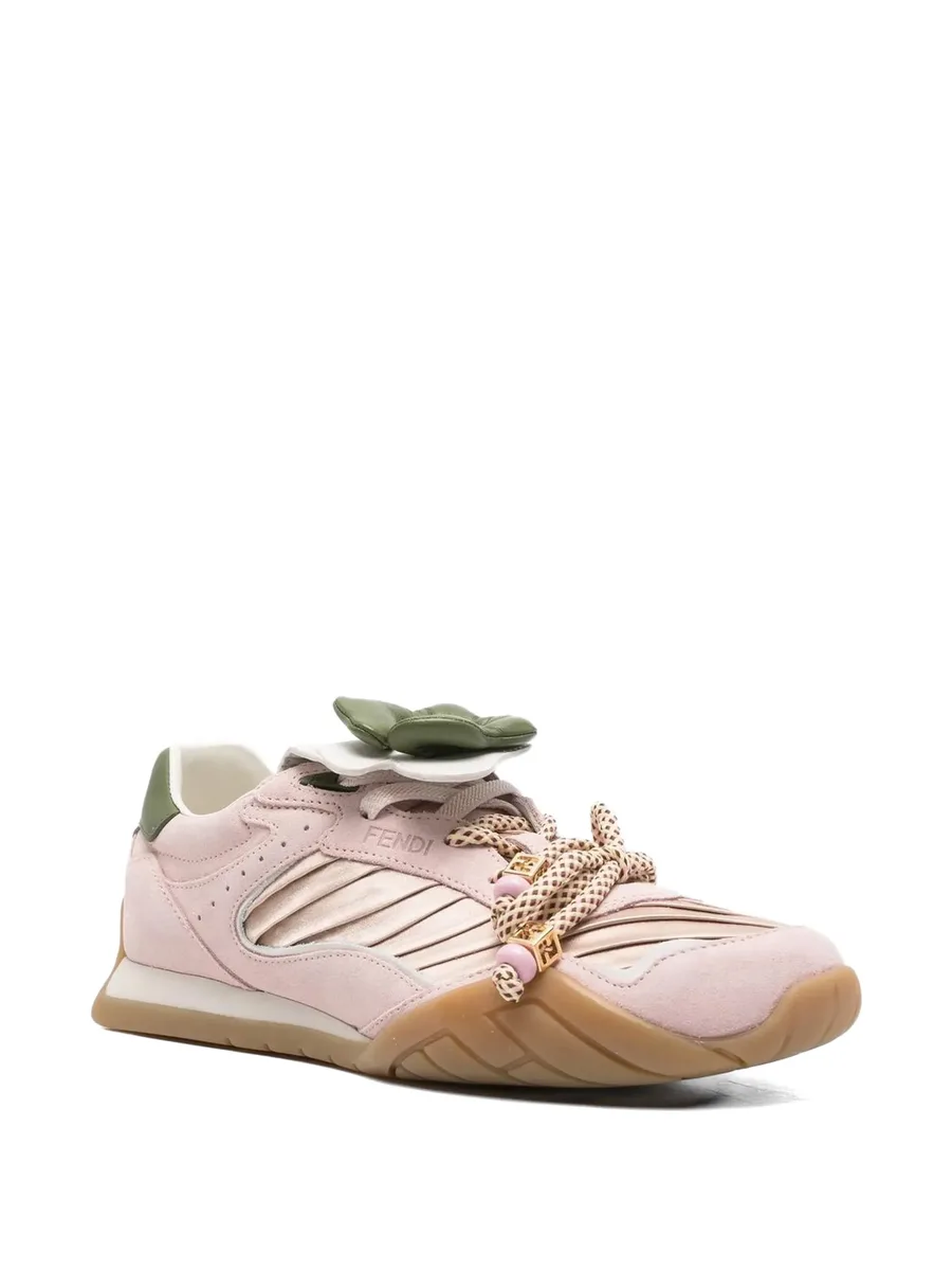 Wave Pulse flower-appliqué sneakers 3