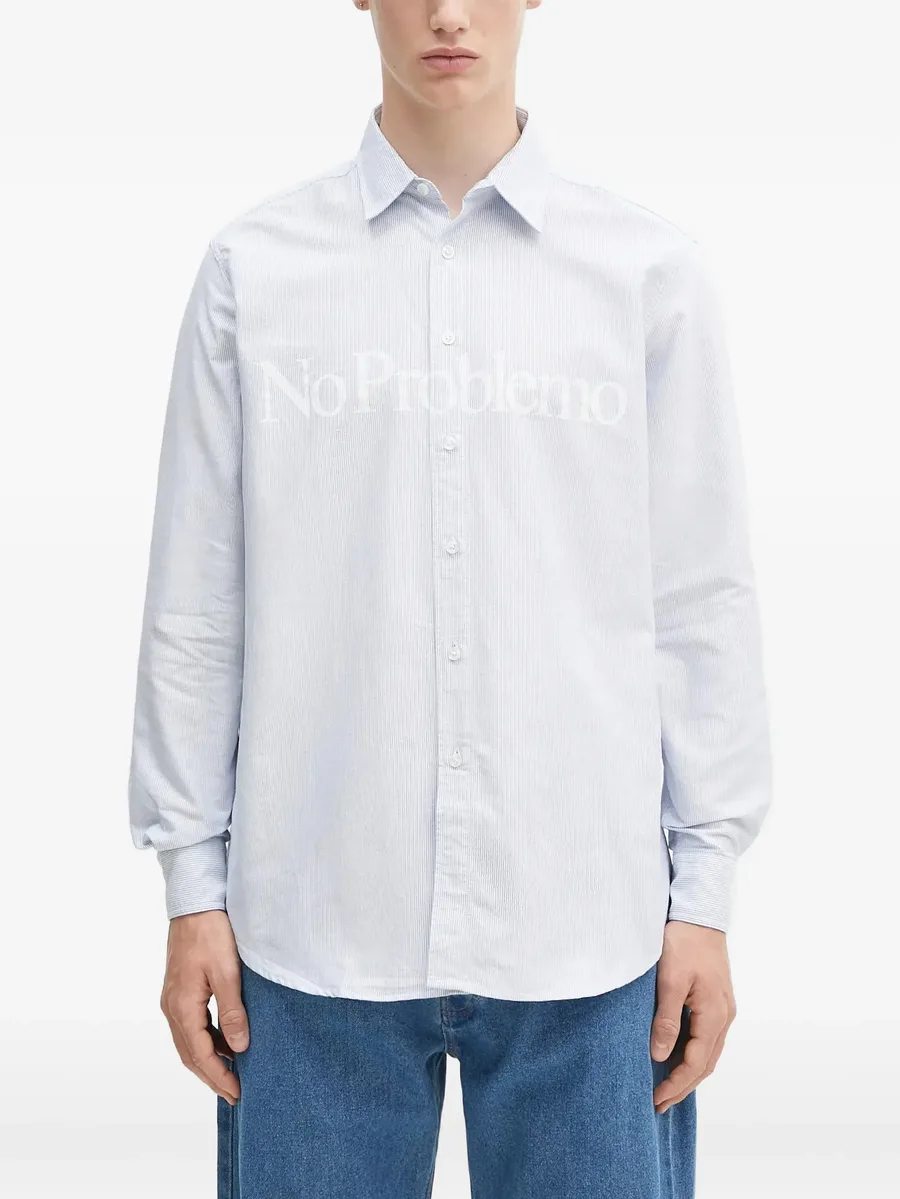 stripe-pattern shirt 1