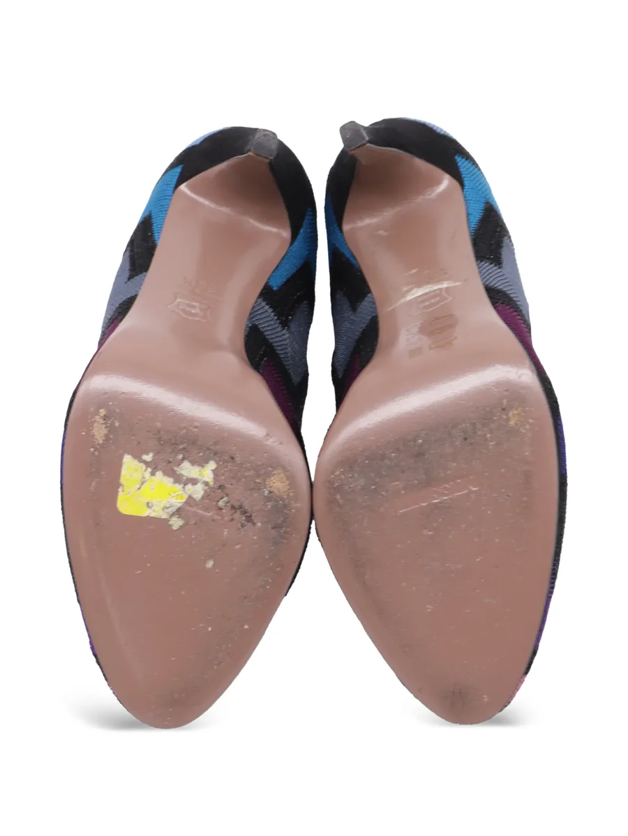 Zig Zag print pumps 9