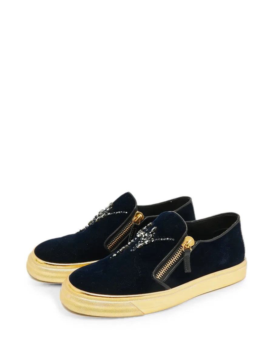 May London velvet sneakers 10